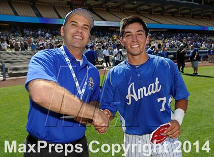 Thumbnail 1 in Bishop Amat vs. Palm Desert (CIF SS DIV 3 Final) photogallery.