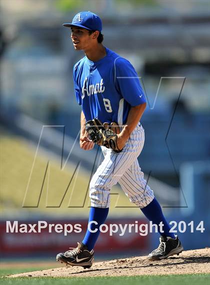 Thumbnail 3 in Bishop Amat vs. Palm Desert (CIF SS DIV 3 Final) photogallery.