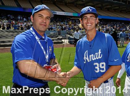 Thumbnail 3 in Bishop Amat vs. Palm Desert (CIF SS DIV 3 Final) photogallery.