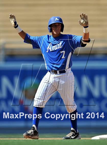 Thumbnail 1 in Bishop Amat vs. Palm Desert (CIF SS DIV 3 Final) photogallery.