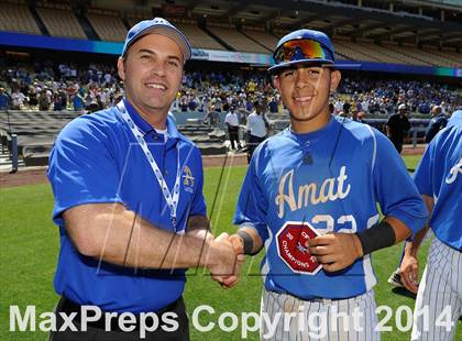 Thumbnail 2 in Bishop Amat vs. Palm Desert (CIF SS DIV 3 Final) photogallery.