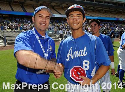 Thumbnail 3 in Bishop Amat vs. Palm Desert (CIF SS DIV 3 Final) photogallery.