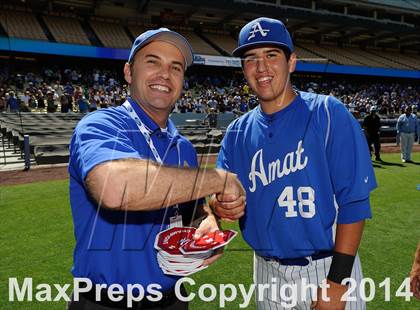 Thumbnail 2 in Bishop Amat vs. Palm Desert (CIF SS DIV 3 Final) photogallery.