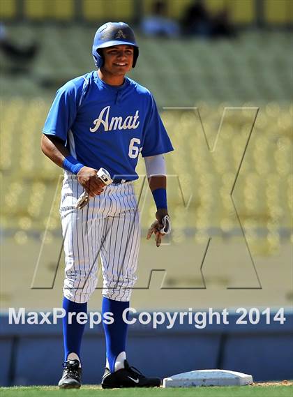 Thumbnail 1 in Bishop Amat vs. Palm Desert (CIF SS DIV 3 Final) photogallery.