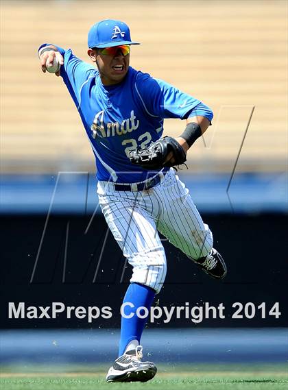 Thumbnail 2 in Bishop Amat vs. Palm Desert (CIF SS DIV 3 Final) photogallery.