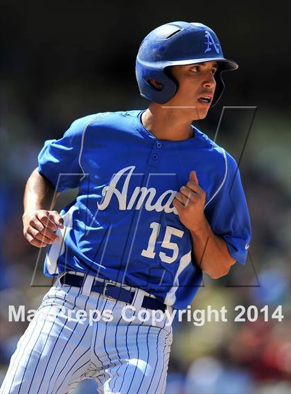 Thumbnail 2 in Bishop Amat vs. Palm Desert (CIF SS DIV 3 Final) photogallery.