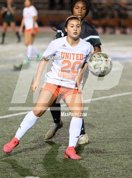 Thumbnail 1 in Reagan [Ronald] vs United (NEISD Soccer Showcase) photogallery.