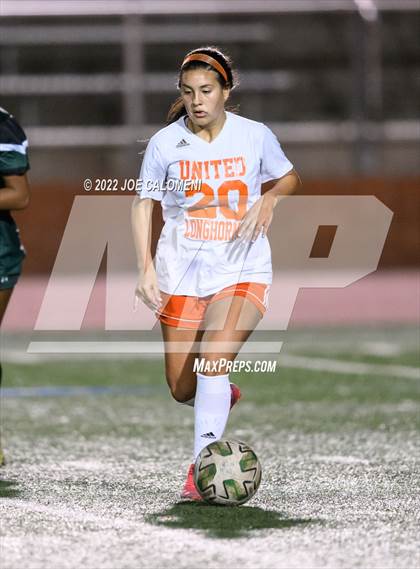 Thumbnail 2 in Reagan [Ronald] vs United (NEISD Soccer Showcase) photogallery.