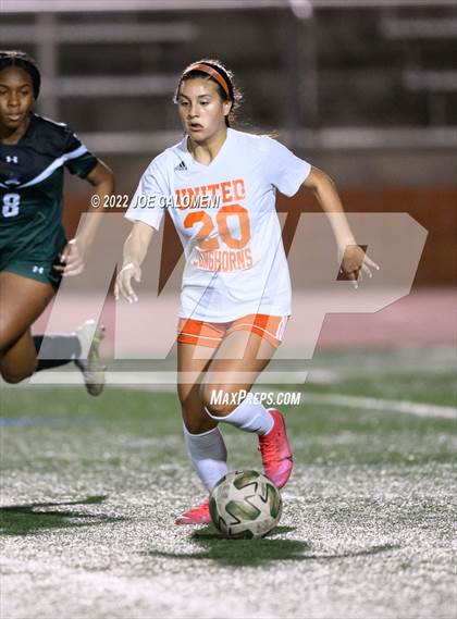 Thumbnail 3 in Reagan [Ronald] vs United (NEISD Soccer Showcase) photogallery.