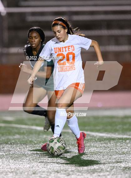 Thumbnail 3 in Reagan [Ronald] vs United (NEISD Soccer Showcase) photogallery.