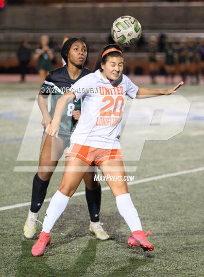 Thumbnail 1 in Reagan [Ronald] vs United (NEISD Soccer Showcase) photogallery.