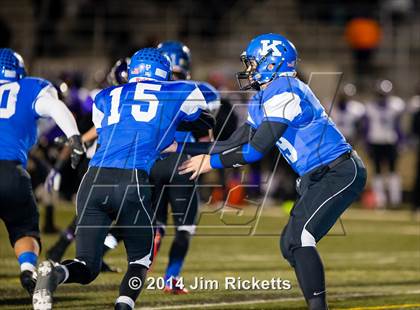 Thumbnail 2 in Lincoln @ Krum (UIL 4A Division 2 Region 1 Bi-District Playoff) photogallery.