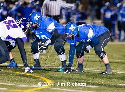 Thumbnail 2 in Lincoln @ Krum (UIL 4A Division 2 Region 1 Bi-District Playoff) photogallery.