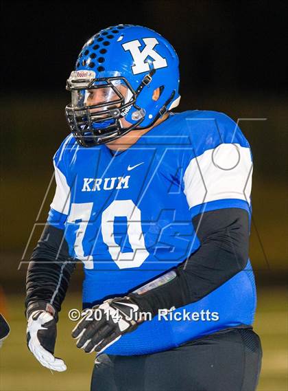 Thumbnail 2 in Lincoln @ Krum (UIL 4A Division 2 Region 1 Bi-District Playoff) photogallery.