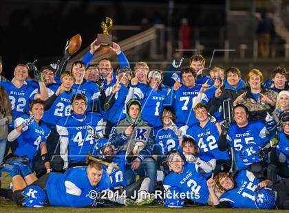 Thumbnail 2 in Lincoln @ Krum (UIL 4A Division 2 Region 1 Bi-District Playoff) photogallery.