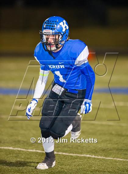 Thumbnail 1 in Lincoln @ Krum (UIL 4A Division 2 Region 1 Bi-District Playoff) photogallery.