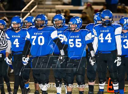 Thumbnail 2 in Lincoln @ Krum (UIL 4A Division 2 Region 1 Bi-District Playoff) photogallery.