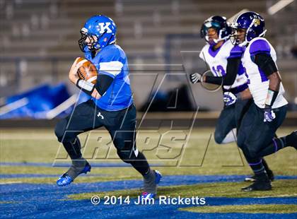 Thumbnail 2 in Lincoln @ Krum (UIL 4A Division 2 Region 1 Bi-District Playoff) photogallery.