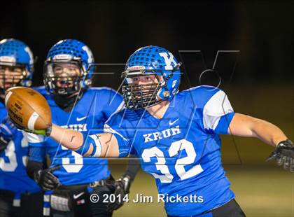 Thumbnail 3 in Lincoln @ Krum (UIL 4A Division 2 Region 1 Bi-District Playoff) photogallery.