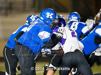 Thumbnail 3 in Lincoln @ Krum (UIL 4A Division 2 Region 1 Bi-District Playoff) photogallery.