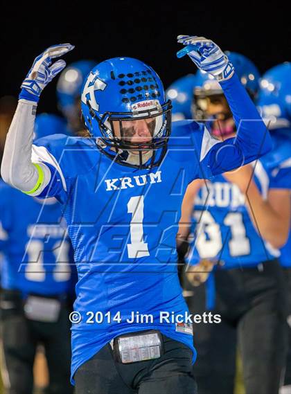 Thumbnail 1 in Lincoln @ Krum (UIL 4A Division 2 Region 1 Bi-District Playoff) photogallery.