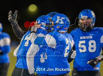 Thumbnail 2 in Lincoln @ Krum (UIL 4A Division 2 Region 1 Bi-District Playoff) photogallery.
