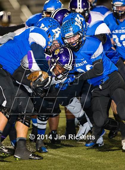 Thumbnail 1 in Lincoln @ Krum (UIL 4A Division 2 Region 1 Bi-District Playoff) photogallery.