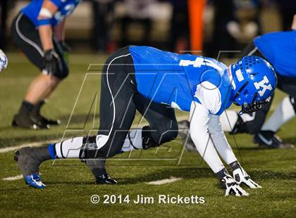 Thumbnail 3 in Lincoln @ Krum (UIL 4A Division 2 Region 1 Bi-District Playoff) photogallery.