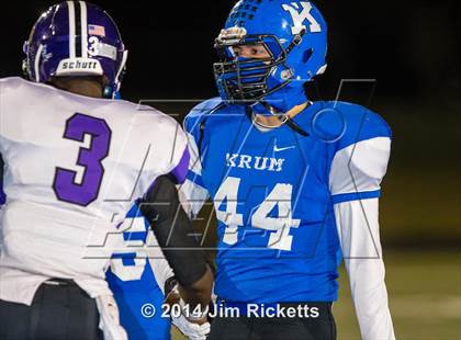 Thumbnail 3 in Lincoln @ Krum (UIL 4A Division 2 Region 1 Bi-District Playoff) photogallery.