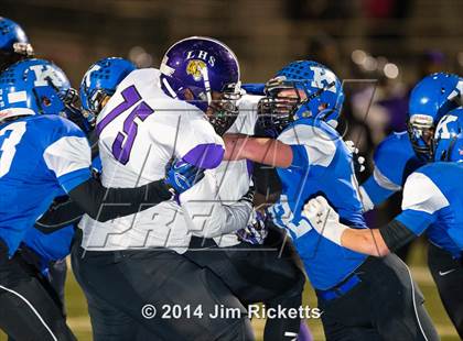 Thumbnail 2 in Lincoln @ Krum (UIL 4A Division 2 Region 1 Bi-District Playoff) photogallery.