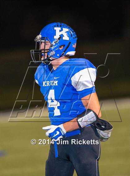 Thumbnail 2 in Lincoln @ Krum (UIL 4A Division 2 Region 1 Bi-District Playoff) photogallery.