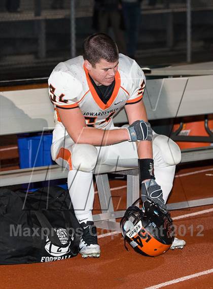Thumbnail 2 in Edwardsville vs. Lincoln-Way East photogallery.