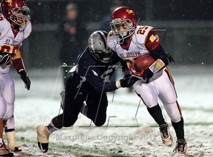 Thumbnail 2 in St. Joseph vs. Hillhouse (CIAC Class M Quarterfinal) photogallery.