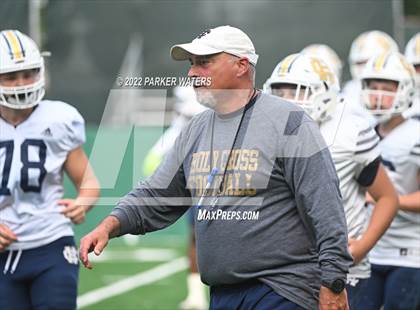 Thumbnail 2 in Holy Cross @ Newman (Scrimmage) photogallery.