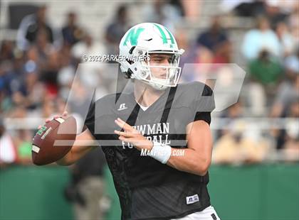 Thumbnail 3 in Holy Cross @ Newman (Scrimmage) photogallery.