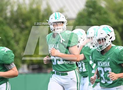 Thumbnail 2 in Holy Cross @ Newman (Scrimmage) photogallery.