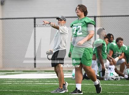 Thumbnail 1 in Holy Cross @ Newman (Scrimmage) photogallery.