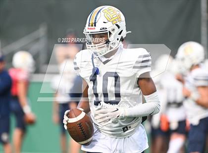 Thumbnail 2 in Holy Cross @ Newman (Scrimmage) photogallery.