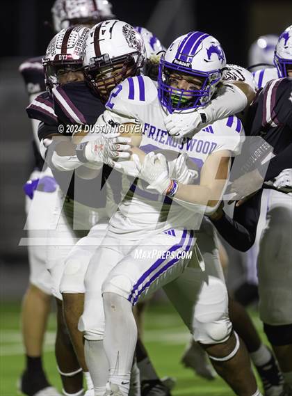 Thumbnail 2 in Friendswood @ A&M Consolidated (UIL Football 5A D1 Region III Bi-District) photogallery.