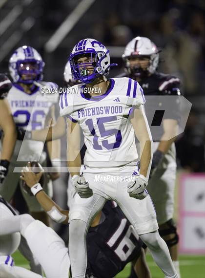 Thumbnail 3 in Friendswood @ A&M Consolidated (UIL Football 5A D1 Region III Bi-District) photogallery.