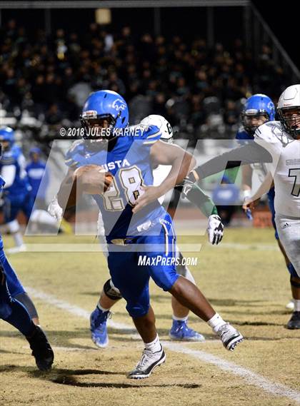 Thumbnail 1 in Green Valley vs Sierra Vista (NIAA 4A Desert Southwest Playoff) photogallery.
