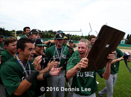 Thumbnail 2 in Castro Valley vs. De La Salle (CIF NCS D1 Final) photogallery.