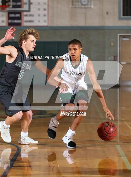 Thumbnail 2 in Liberty Ranch vs. Manteca (Running with The Pack) photogallery.
