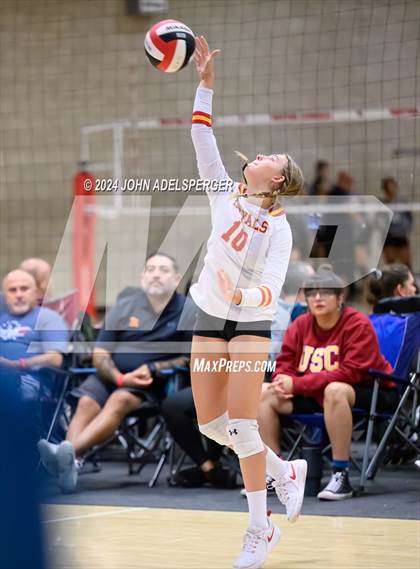 Thumbnail 2 in Century vs Roasry Academy Whittier High School Cardinal Classic  photogallery.
