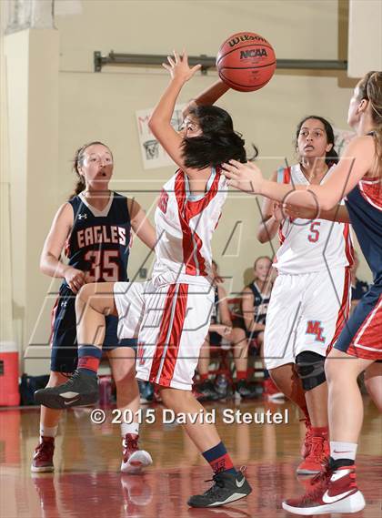 Thumbnail 2 in Turlock Christian vs. Mira Loma (Viking Classic) photogallery.