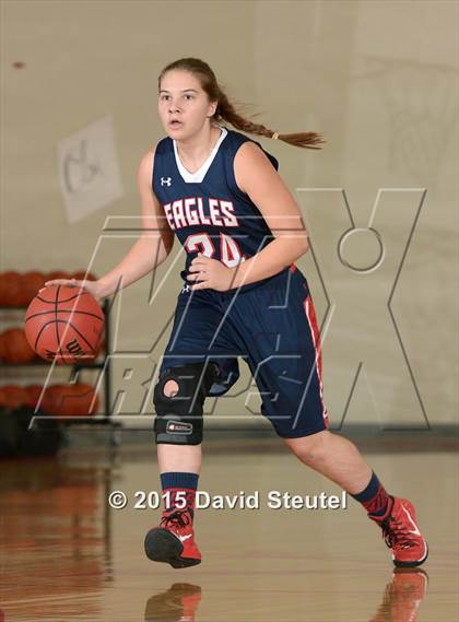 Thumbnail 2 in Turlock Christian vs. Mira Loma (Viking Classic) photogallery.