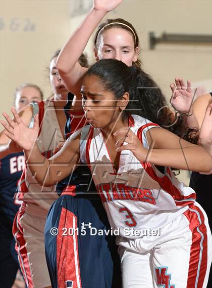 Thumbnail 3 in Turlock Christian vs. Mira Loma (Viking Classic) photogallery.