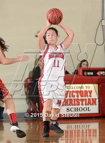 Thumbnail 2 in Turlock Christian vs. Mira Loma (Viking Classic) photogallery.