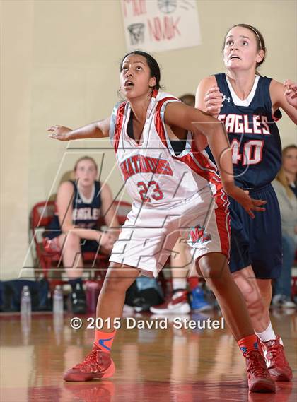 Thumbnail 2 in Turlock Christian vs. Mira Loma (Viking Classic) photogallery.