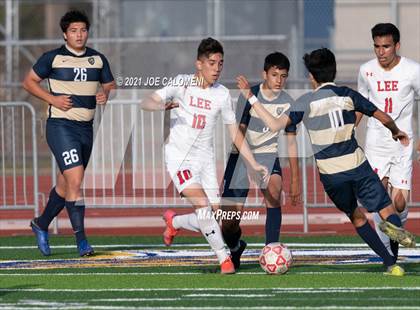 Thumbnail 3 in Lee [Robert E.] vs Alexander (UIL 6A Region 4 Semifinal) photogallery.